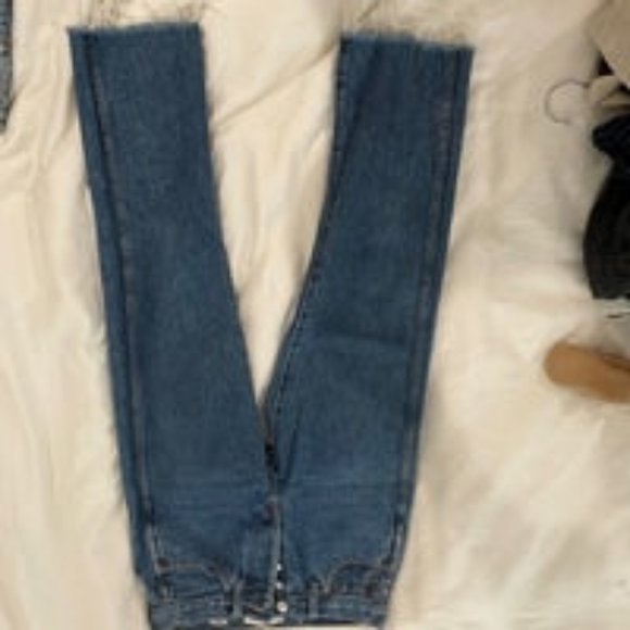 RE/DONE cropped jeans - Redone Jeans Size 24 - Picture 1 of 4